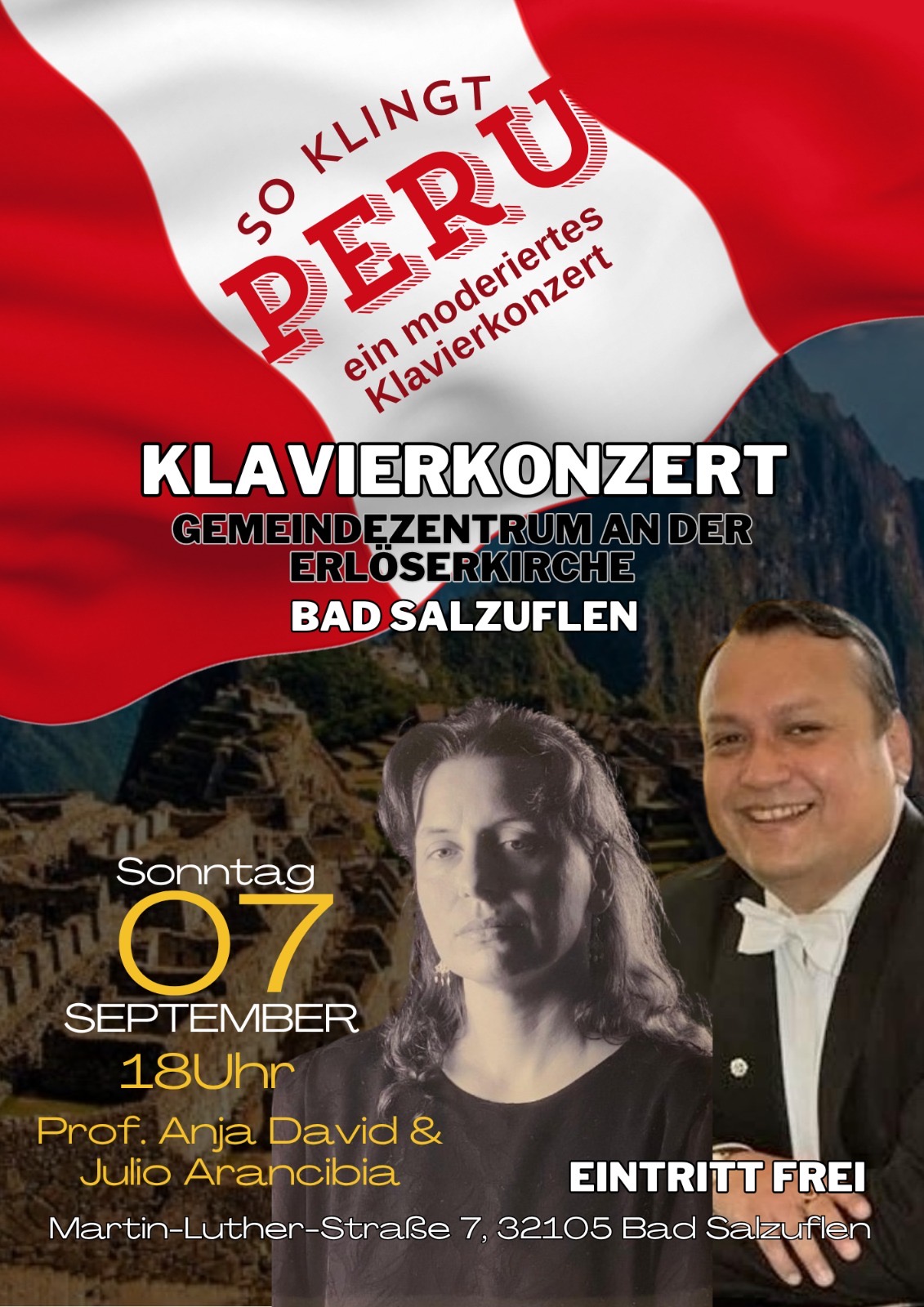 Plakat So klingt Peru